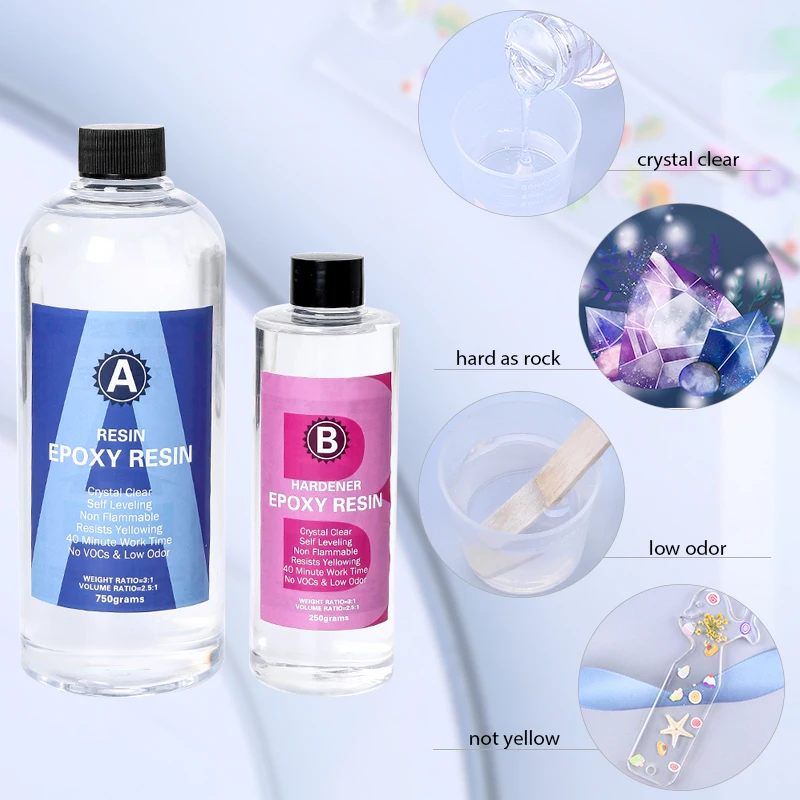 Epoxy Resin Kit Crystal Clear  - Mixing Cup Silicone recensione e prezzo