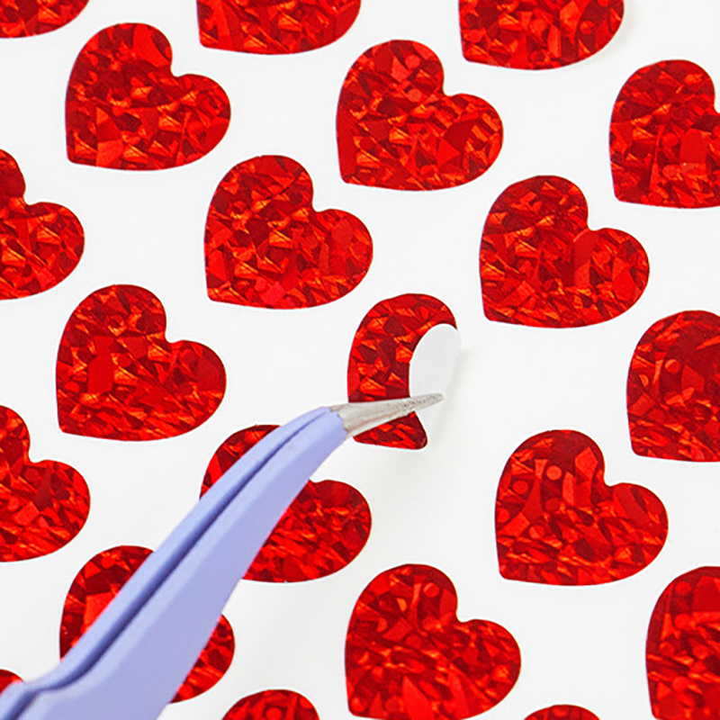 10 Sheets Laser Small Heart St - Gold Foil Flakes recensione e prezzo