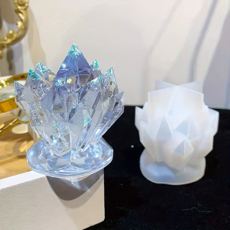 1pcCrystal Cluster Decorative  - Serving Tray Mold recensione e prezzo