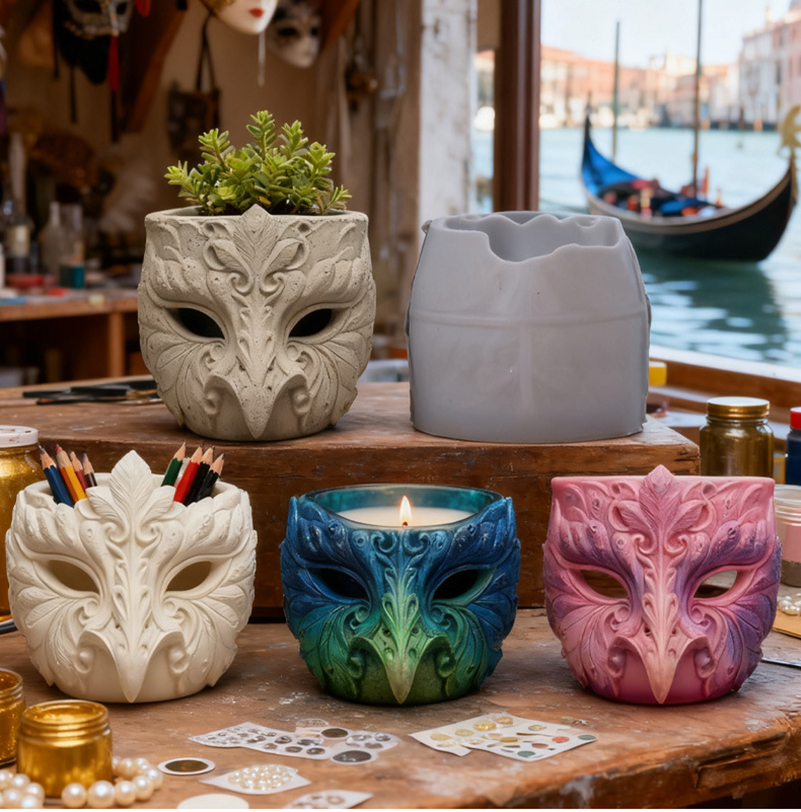 Resin Drip Candle Cups  Cement - Resin Craft Workshop recensione e prezzo