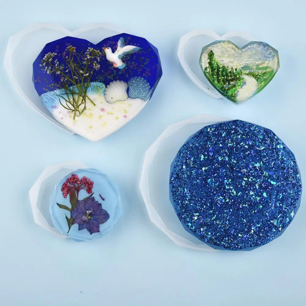 Resin Coaster Silicone Mold Ca - Coaster Mold Round recensione e prezzo