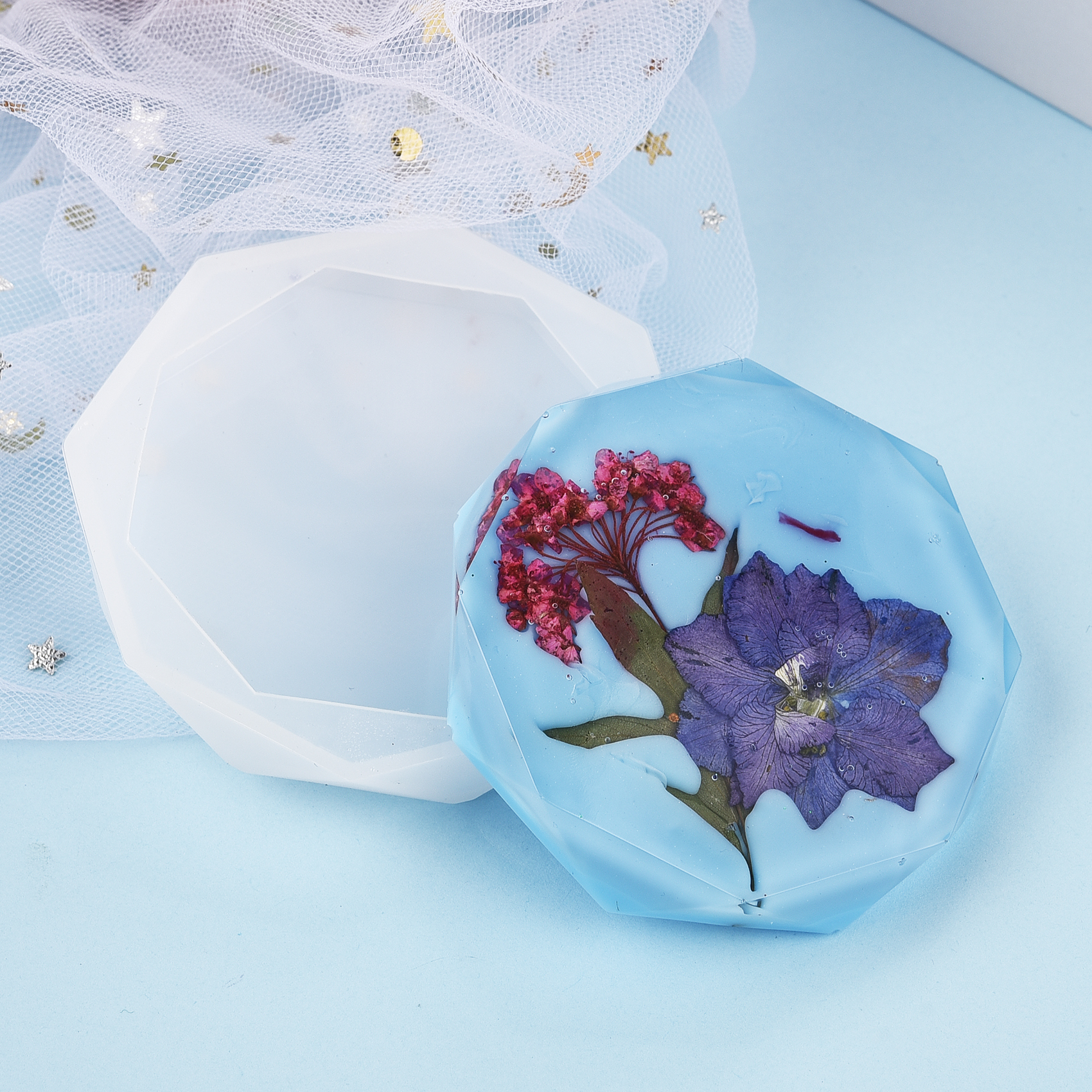 Resin Coaster Silicone Mold Ca - Coaster Mold Round recensione e prezzo