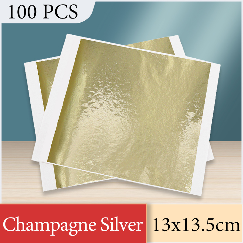 13x13.5cm Champagne Silver Foi - Gold Foil Flakes recensione e prezzo