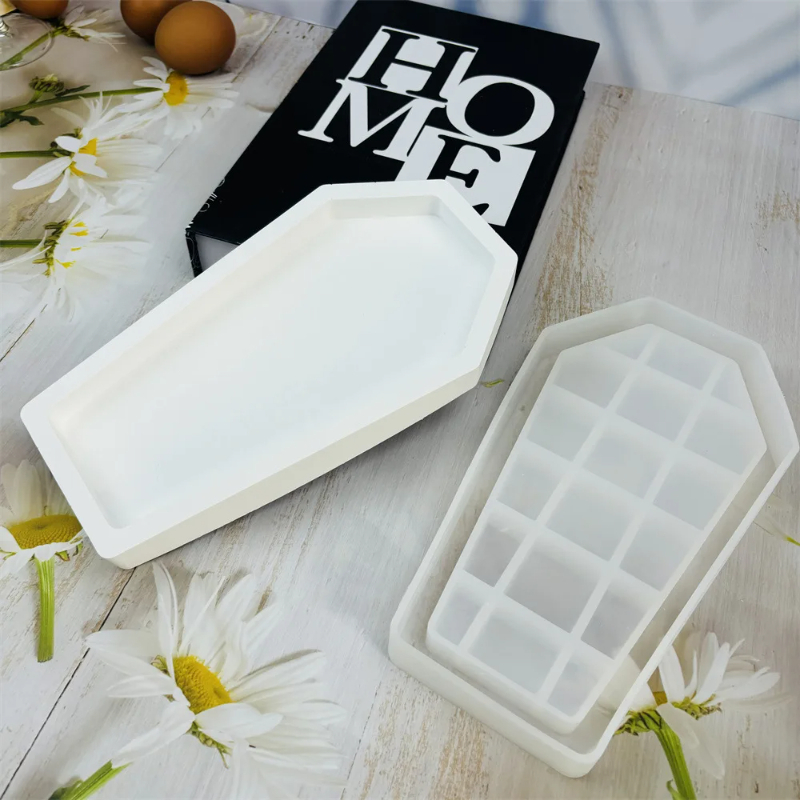 Halloween Coffin Resin Mold Tr - Serving Tray Mold recensione e prezzo