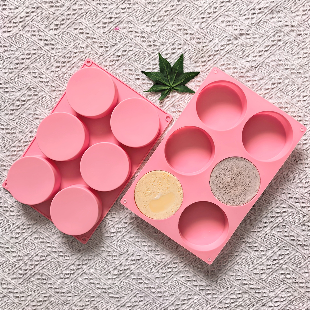 1pc 6-cavity large round disc  - Coaster Mold Round recensione e prezzo