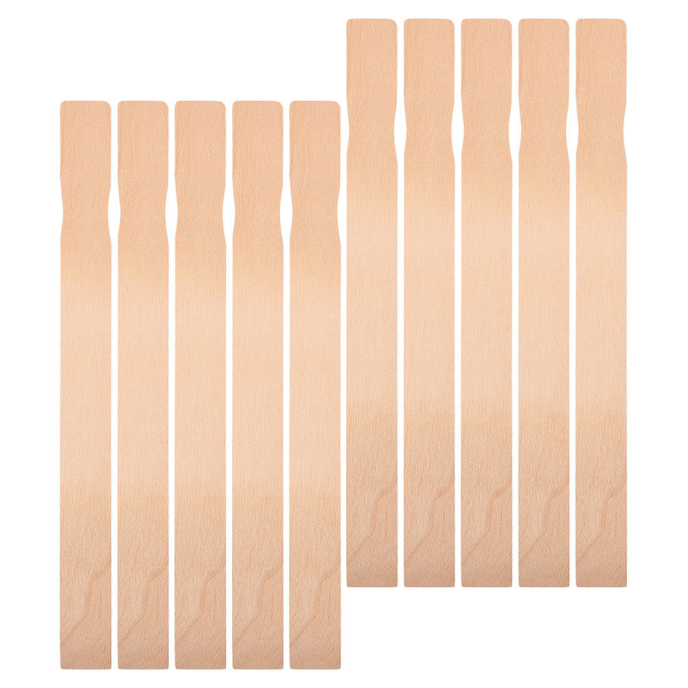 10Pcs Wooden Craft Sticks Natu - Resin Craft Workshop recensione e prezzo