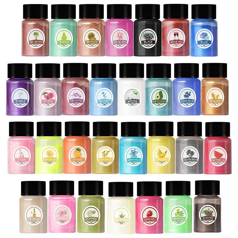 10g Pearlescent Powder Resin P - Resin Pigment Set recensione e prezzo