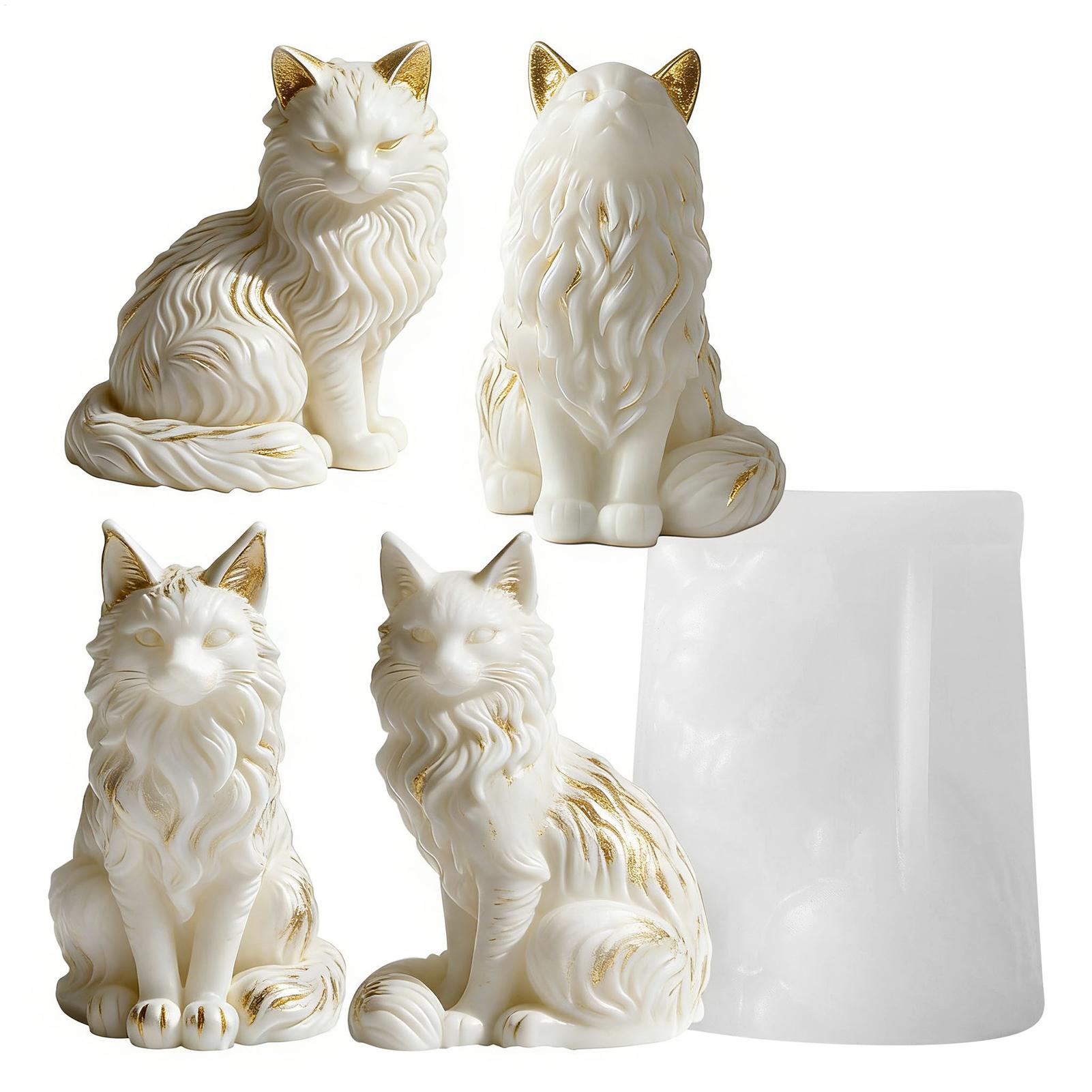 Cat Resin Mold | Sitting Cat S - Resin Craft Workshop recensione e prezzo