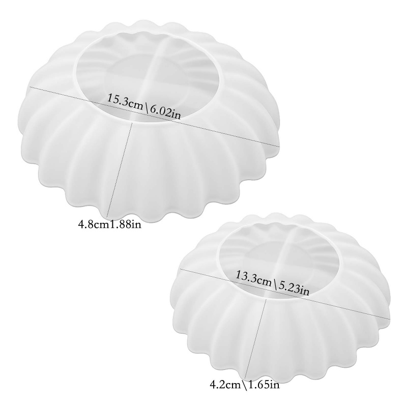 1 Epoxy plaster origami wave e - Coaster Mold Round recensione e prezzo