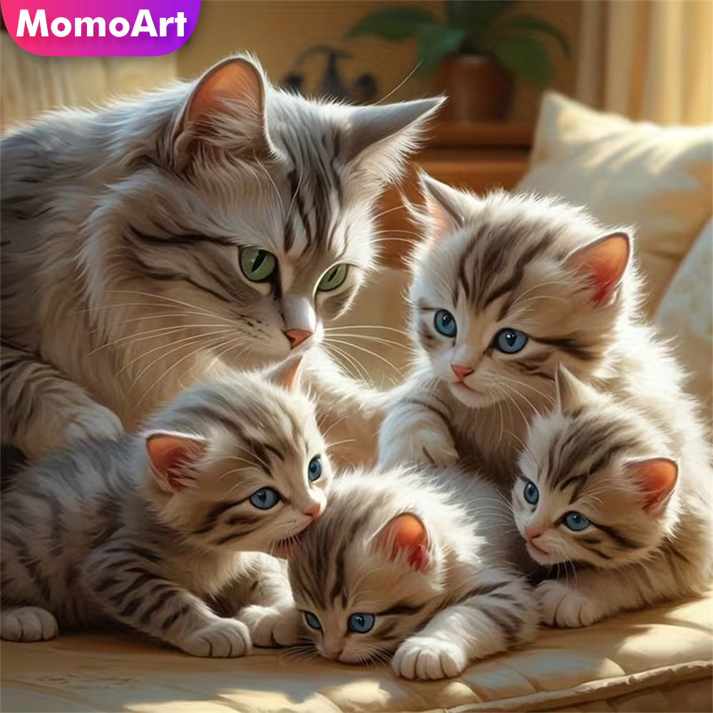 Momoart DIY Diamond Mosaic Cat - Resin Craft For Beginners recensione e prezzo