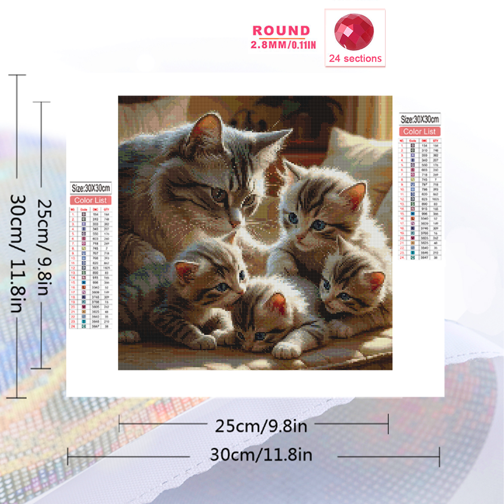 Momoart DIY Diamond Mosaic Cat - Resin Craft For Beginners recensione e prezzo