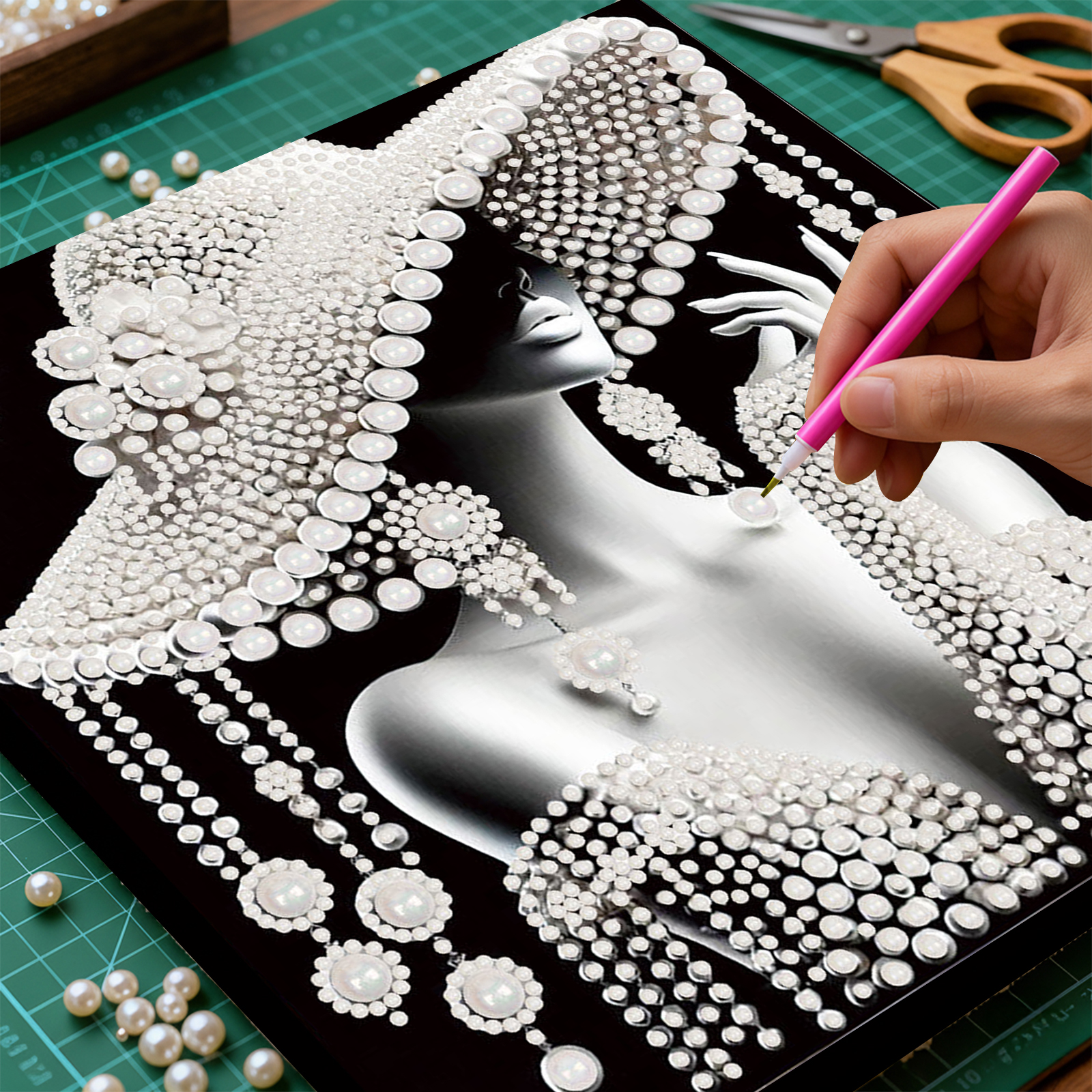 DIY Ladies Pearl Diamond Paint - Resin Craft For Beginners recensione e prezzo