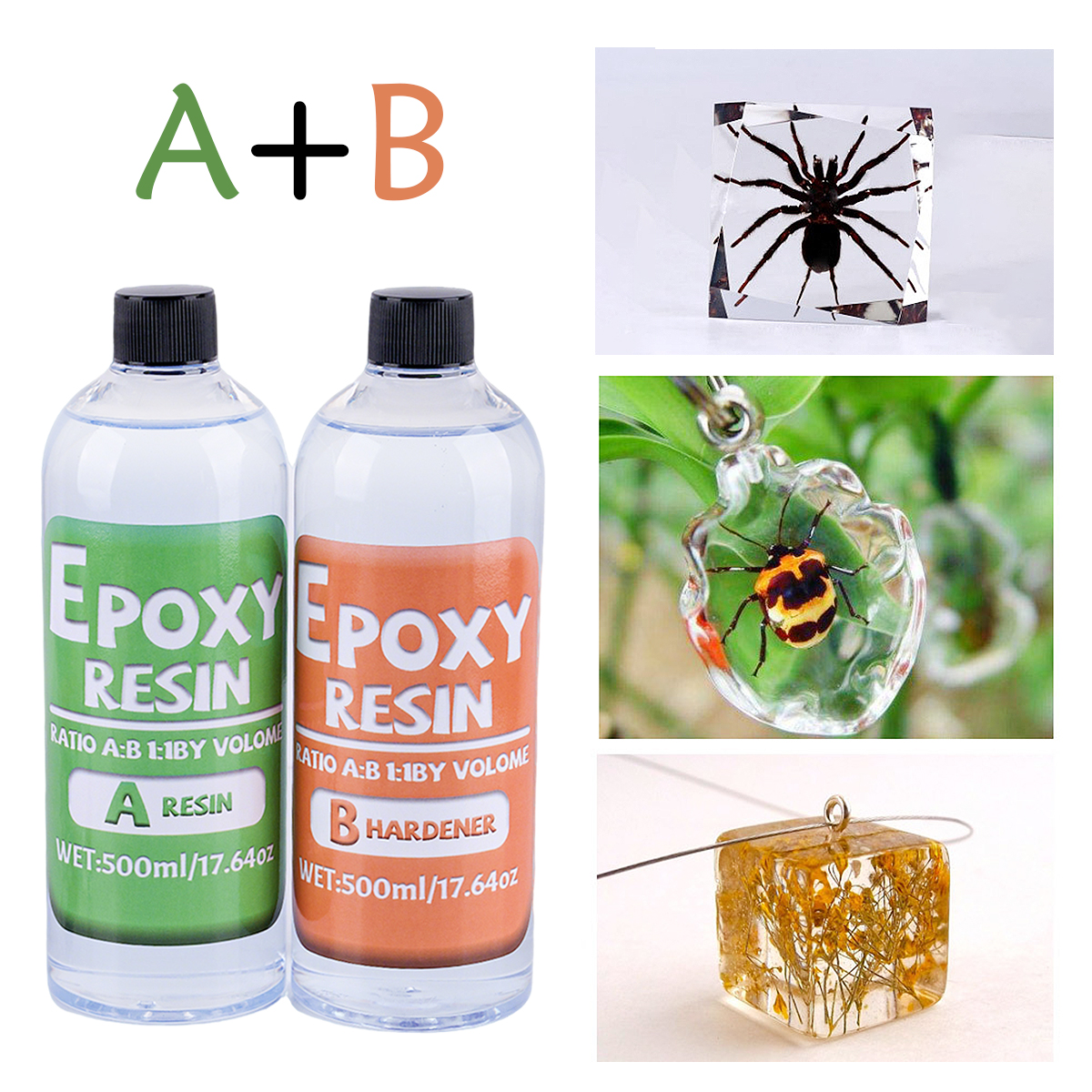 1:1 AB Resin Epoxy Glue Kit Hi - Resin Jewelry Kit recensione e prezzo