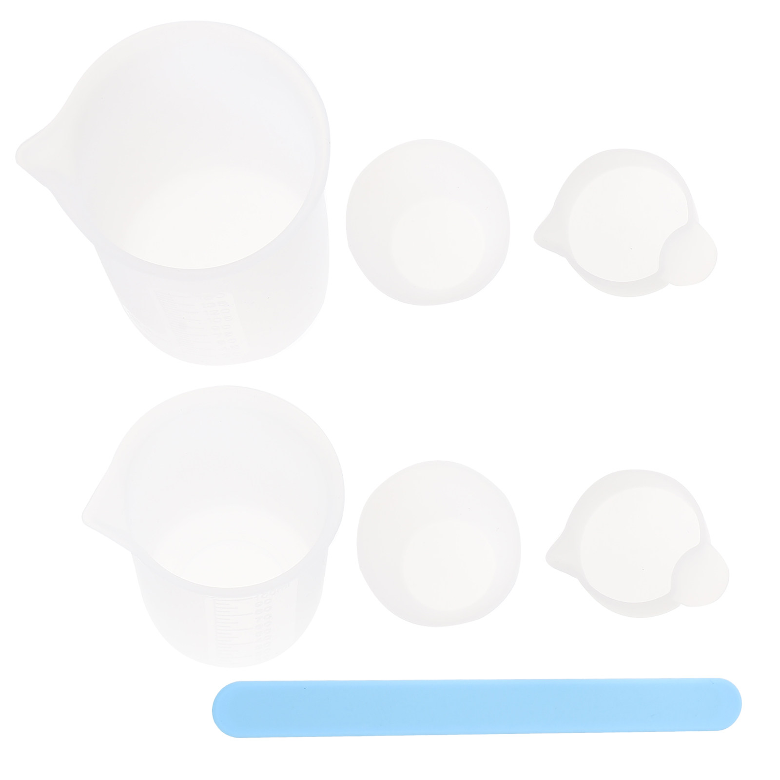 1Set DIY Silicone Epoxy Mixing - Mixing Cup Silicone recensione e prezzo