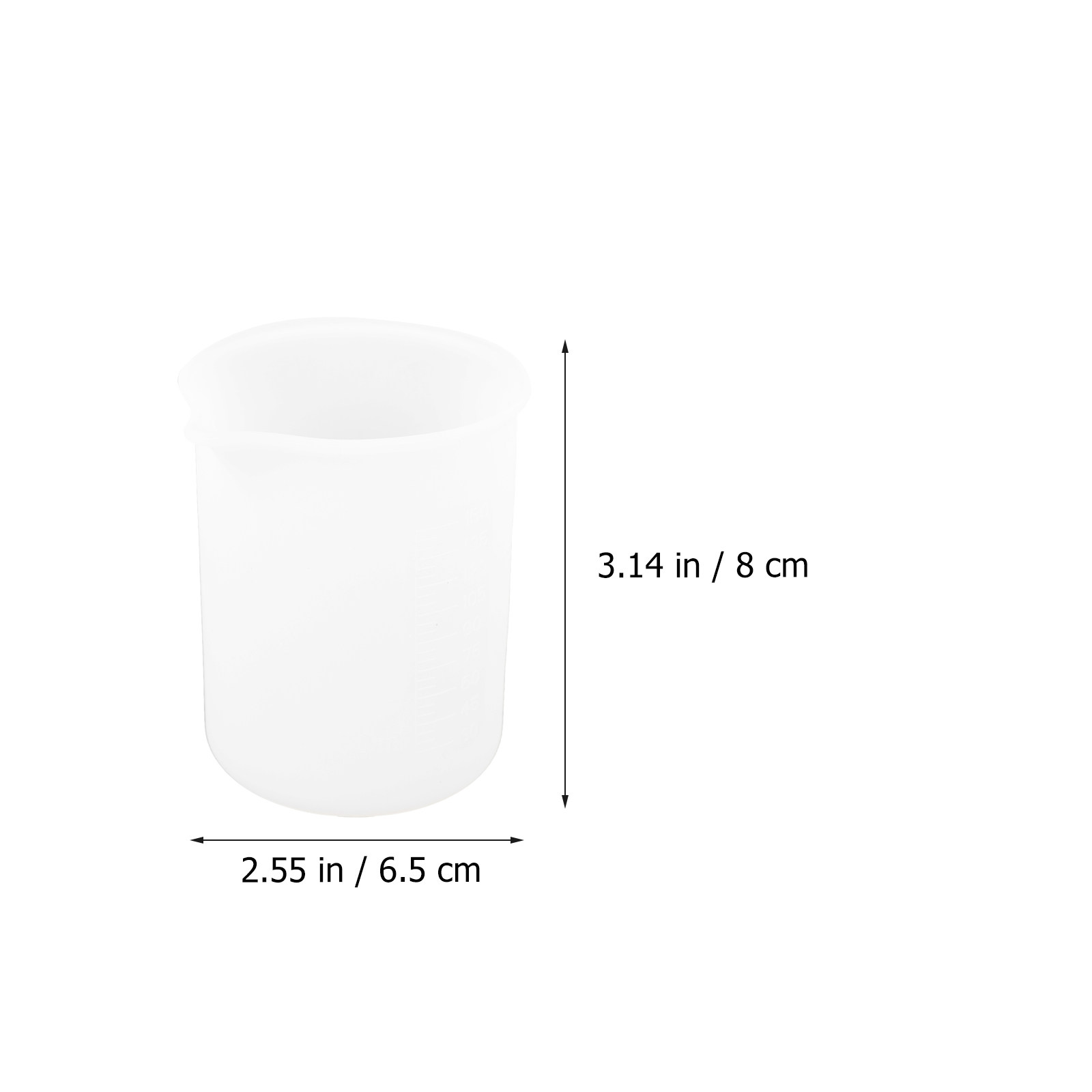 1Set DIY Silicone Epoxy Mixing - Mixing Cup Silicone recensione e prezzo