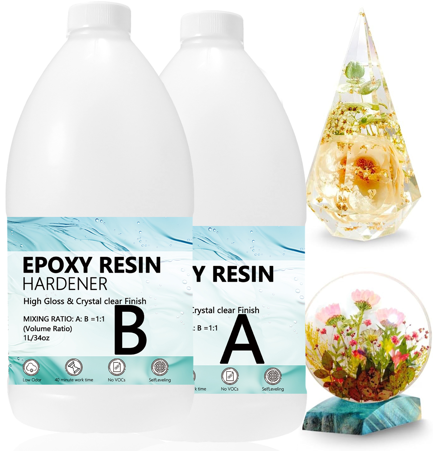 Epoxy Resin Kits Set, Art Kit  - Resin Craft For Beginners recensione e prezzo