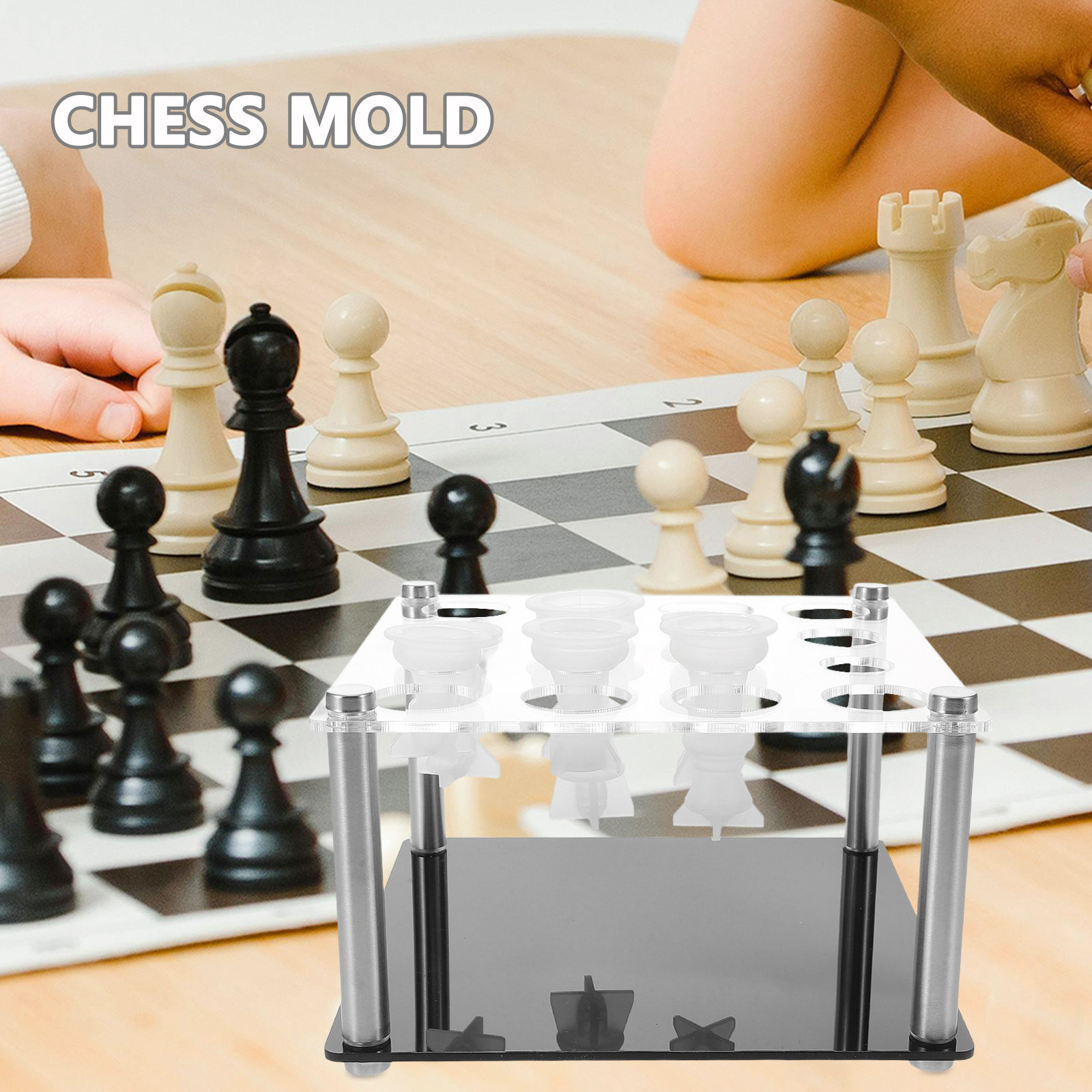 1Set Acrylic Chess Piece Stora - Resin Craft Workshop recensione e prezzo