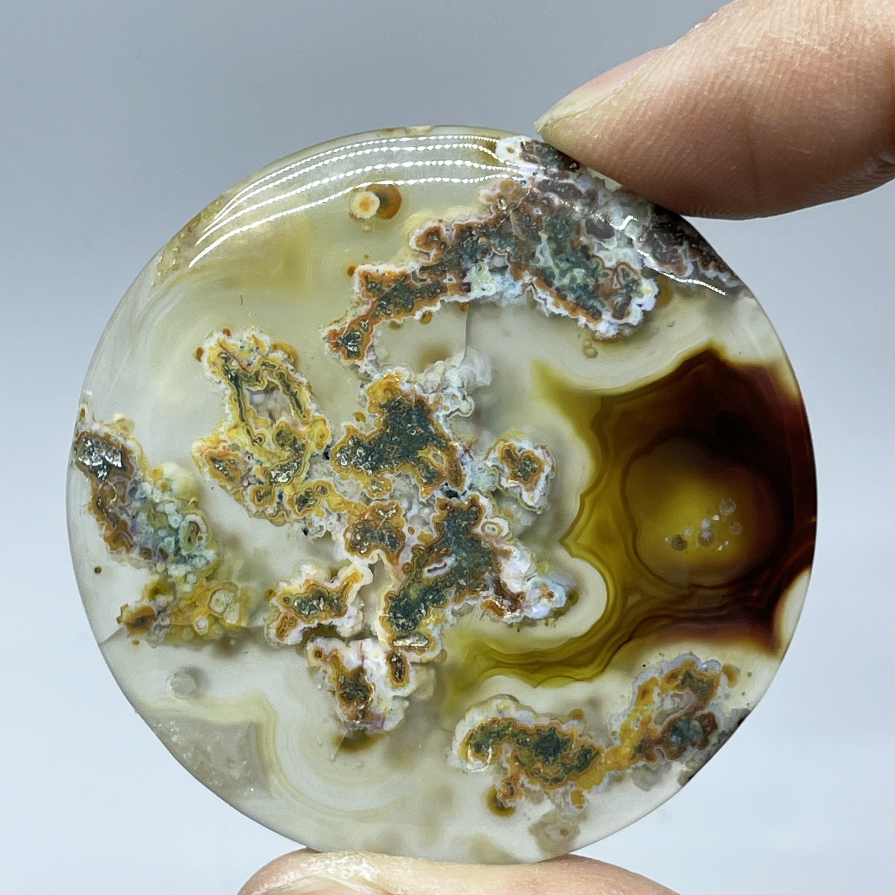 Natural Crystal Moss Agate Wat - Terrarium Moss Art recensione e prezzo