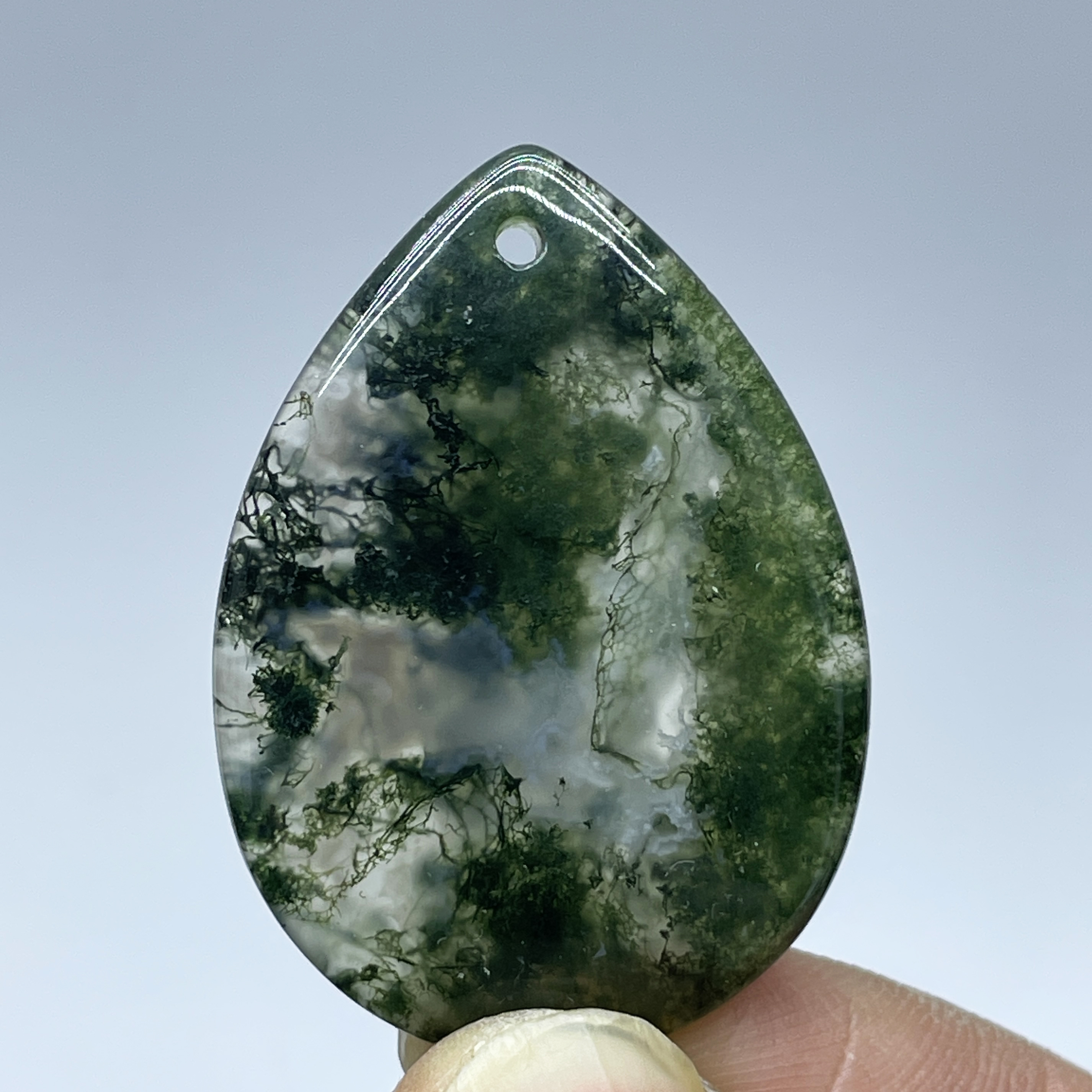 Natural Crystal Moss Agate Wat - Terrarium Moss Art recensione e prezzo