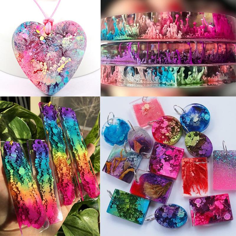 24 Color 10ml Art Ink Alcohol  - Resin Dye Alcohol recensione e prezzo