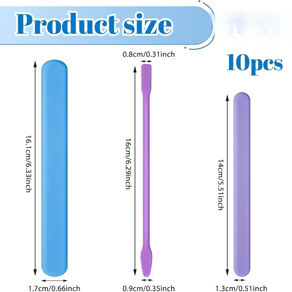 10 Count Silicone Stirring Too - Resin Craft Workshop recensione e prezzo