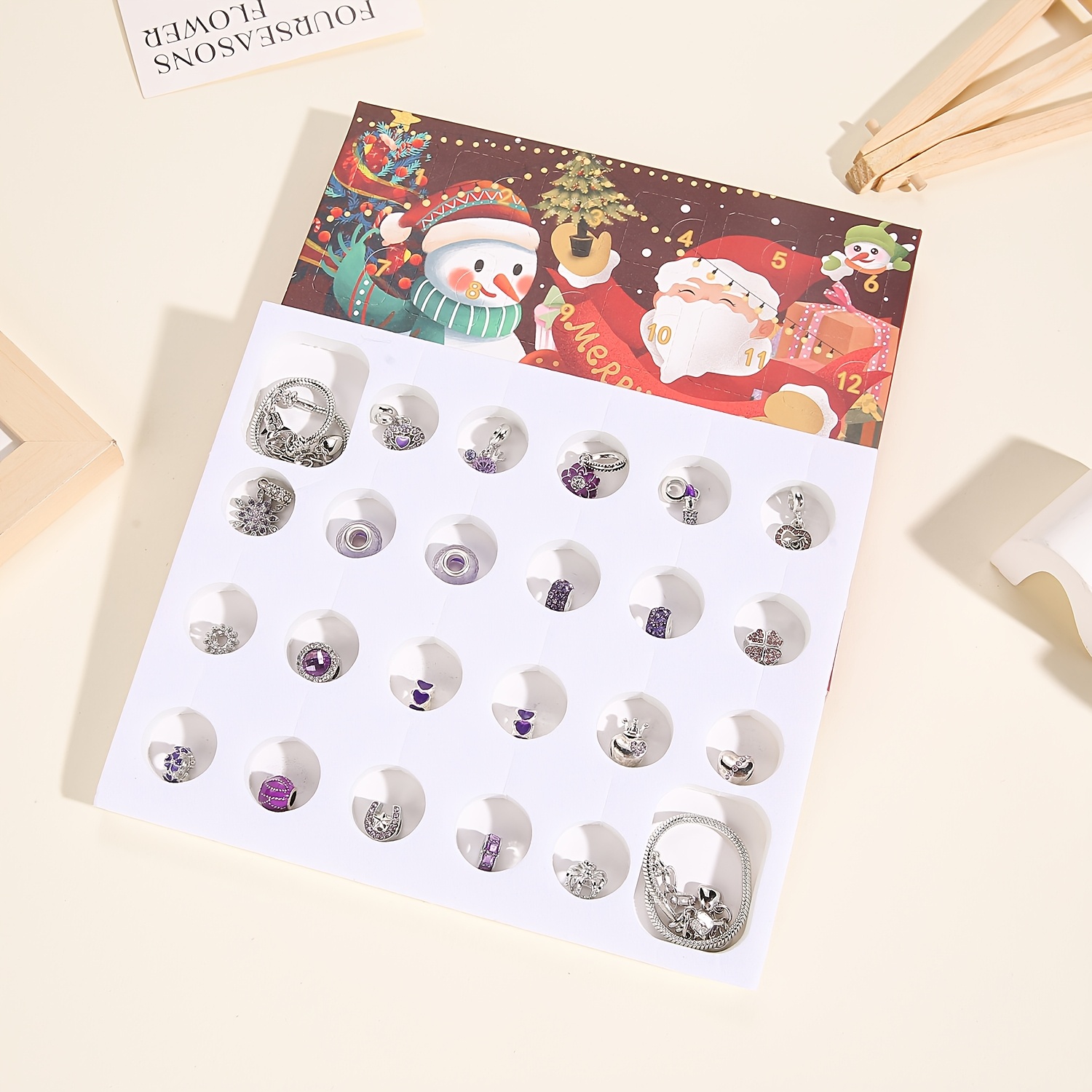 Christmas purple beads DIY jew - Resin Jewelry Kit recensione e prezzo