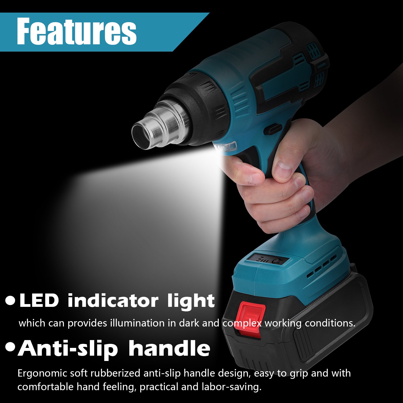 300W Cordless Hot Air Machine  - Heat Gun Small recensione e prezzo