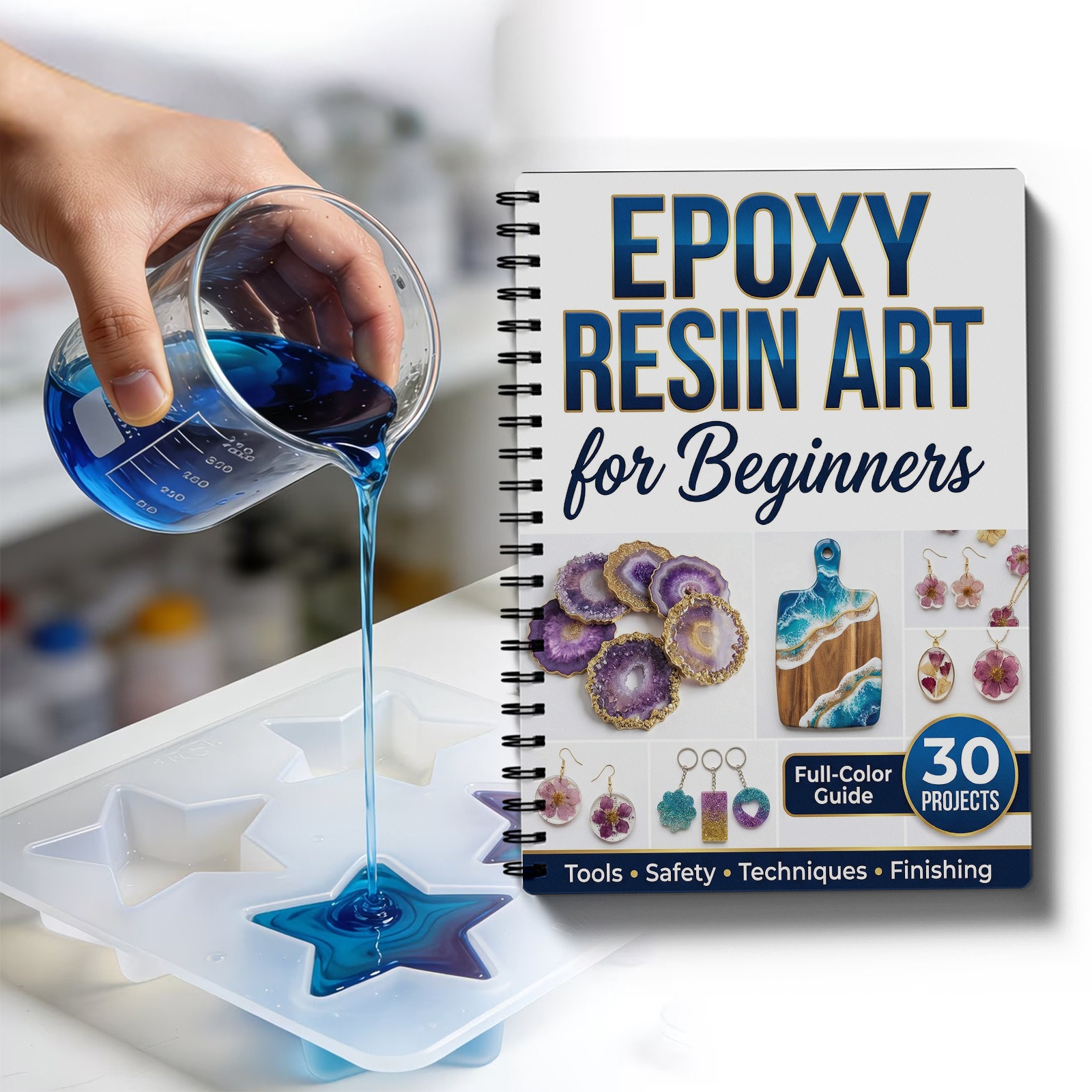 Epoxy Resin Art Book Guide Lea - Resin Craft For Beginners recensione e prezzo