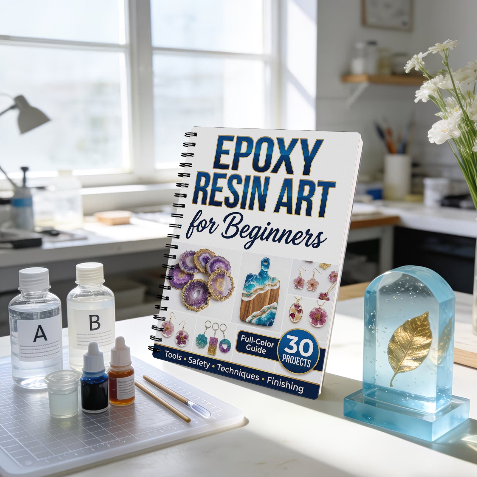 Epoxy Resin Art Book Guide Lea - Resin Craft For Beginners recensione e prezzo