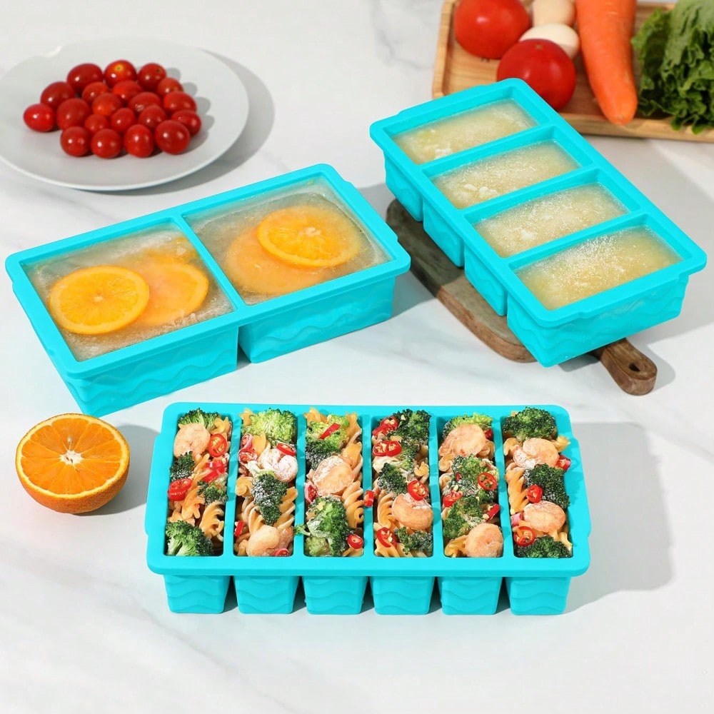 3-Pack Silicone Freezer Trays  - Silicone Mold Tray recensione e prezzo