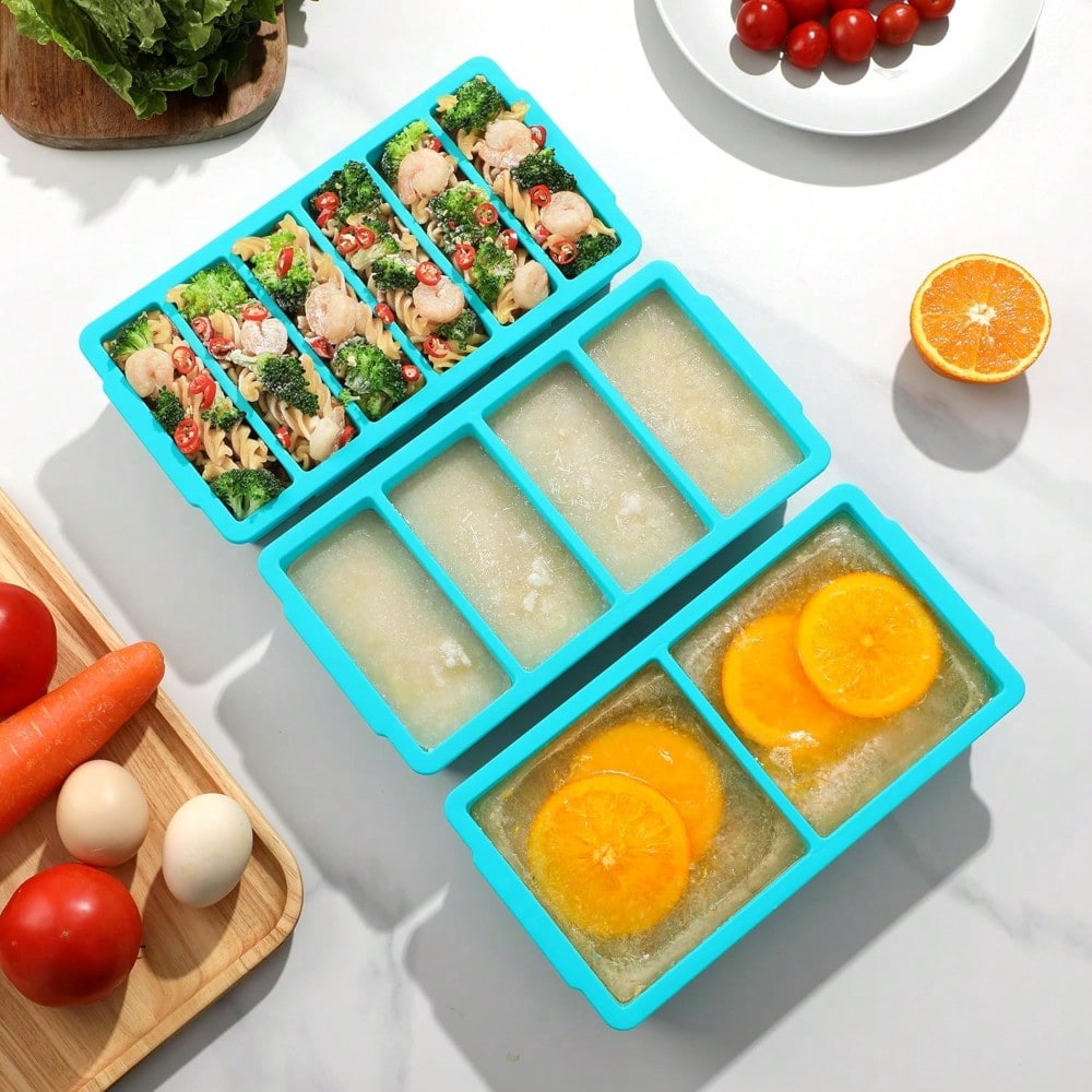 3-Pack Silicone Freezer Trays  - Silicone Mold Tray recensione e prezzo