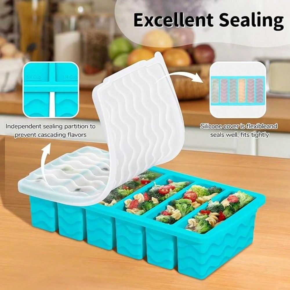 3-Pack Silicone Freezer Trays  - Silicone Mold Tray recensione e prezzo