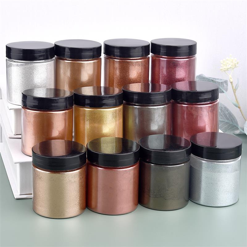 50g Shimmer Metallic Gold Silv - Resin Pigment Set recensione e prezzo