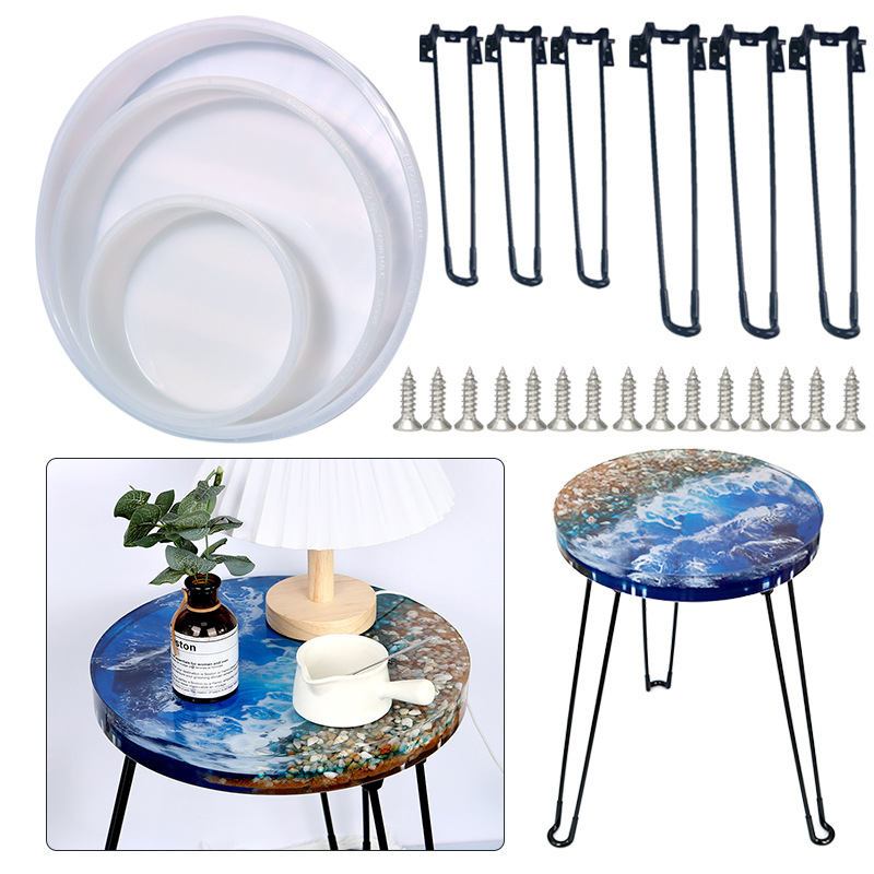 Large Round Tray UV Resin Mold - Coaster Mold Round recensione e prezzo