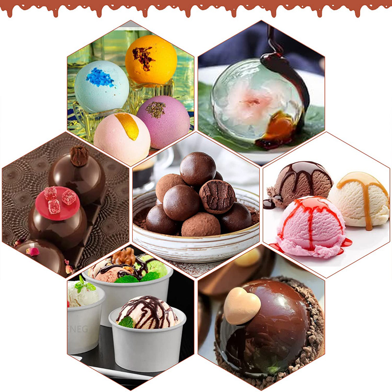 6 Cavities Semicircle Silicone - Coaster Mold Round recensione e prezzo