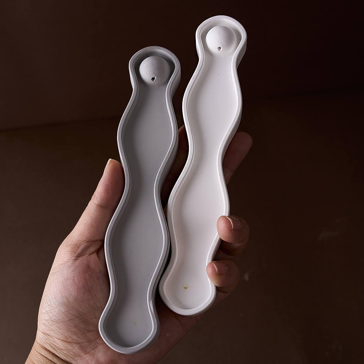 Wave Long Incense Insert Tray  - Serving Tray Mold recensione e prezzo
