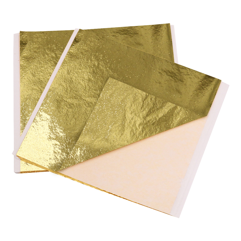 8x8.5cm Taiwan Imitation Gold  - Gold Foil Flakes recensione e prezzo