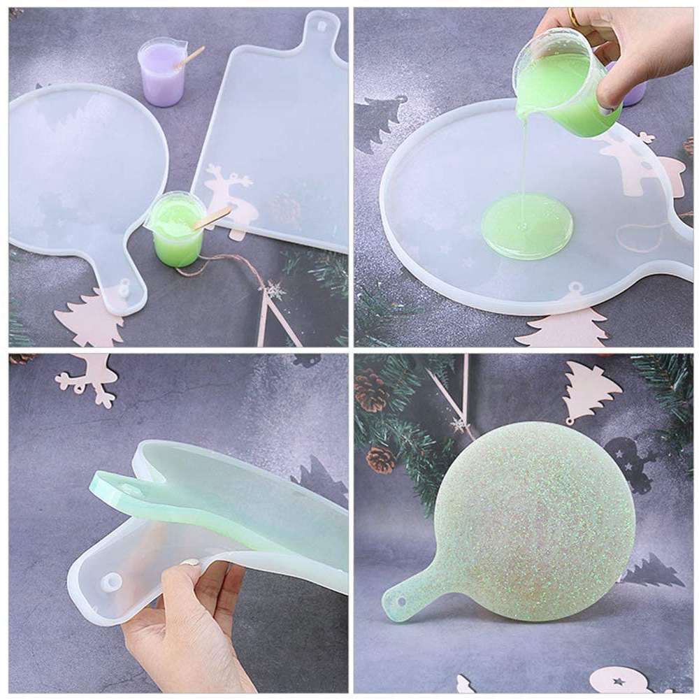 J1UL1N Resin Tray Silicone Mol - Serving Tray Mold recensione e prezzo