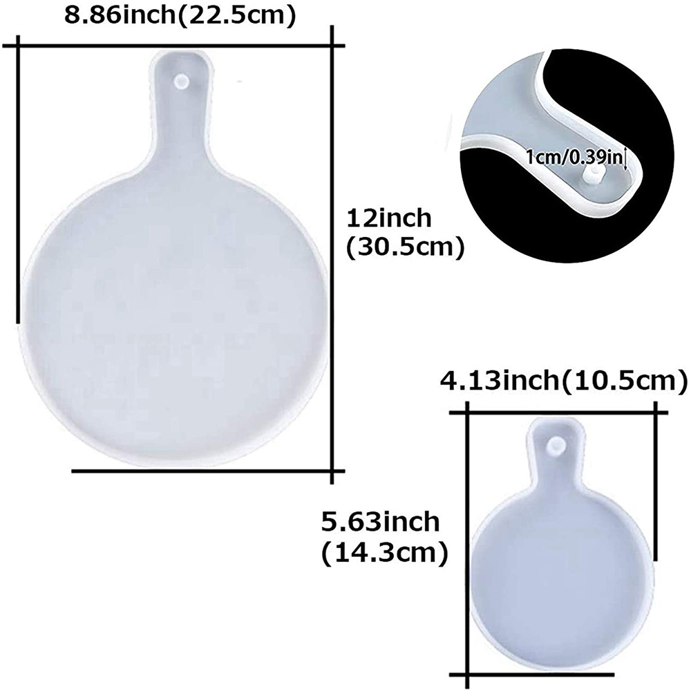 J1UL1N Resin Tray Silicone Mol - Serving Tray Mold recensione e prezzo