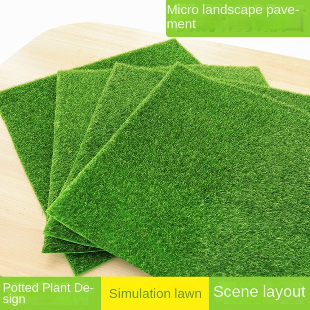 Durable Green Grass Mat Artifi - Terrarium Moss Art recensione e prezzo
