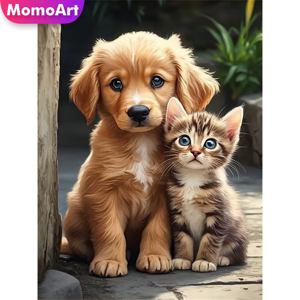 Momoart Diamond Embroidery Dog - Resin Craft For Beginners recensione e prezzo
