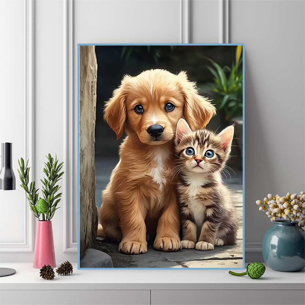 Momoart Diamond Embroidery Dog - Resin Craft For Beginners recensione e prezzo