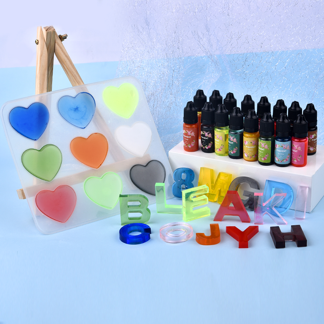 1 Set Resin Pigment Kit Art In - Resin Pigment Set recensione e prezzo