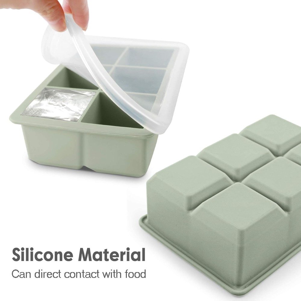 Large Silicone Ice Cube Trays  - Silicone Mold Tray recensione e prezzo
